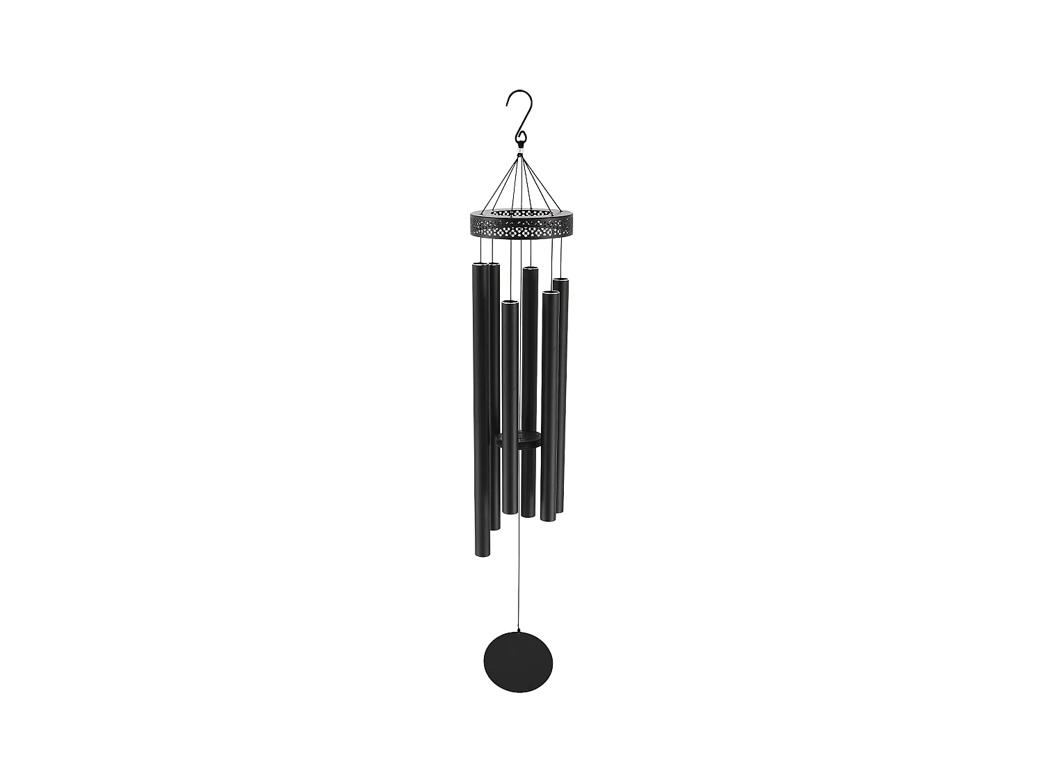 Carillon à Vent en Aluminium SucceBuy, 1473 mm, pour l'Extérieur, Design Commémoratif aux Tons Profonds