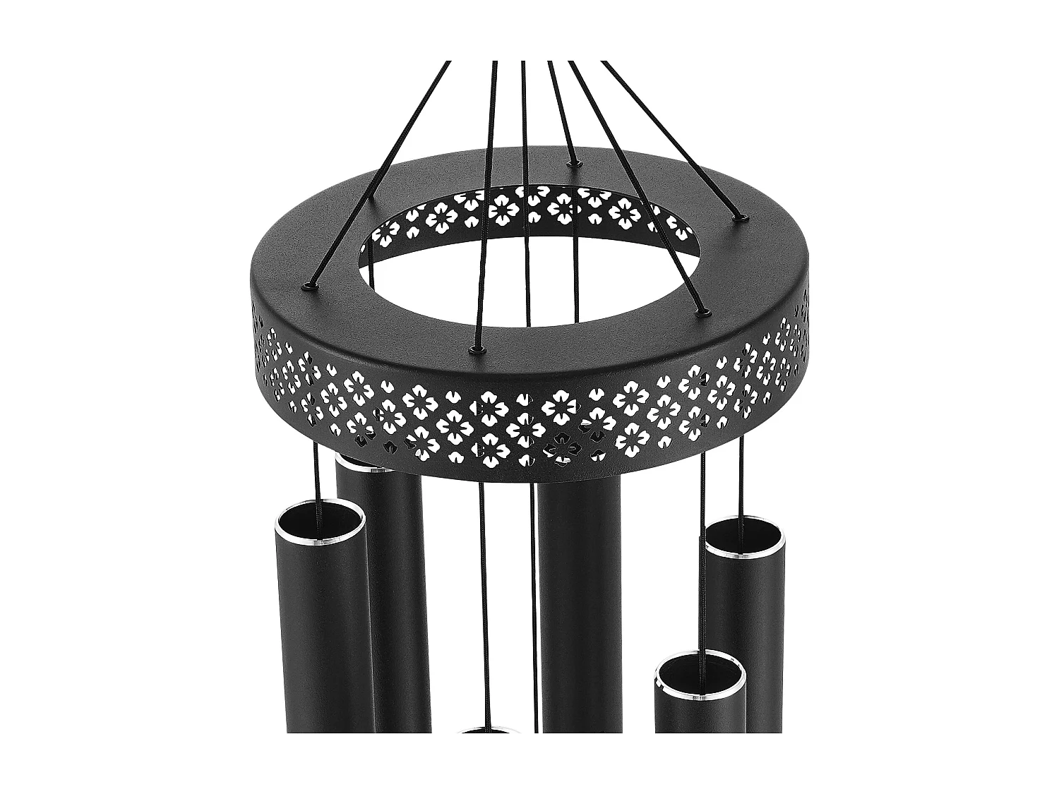 Carillon à Vent en Aluminium SucceBuy, 1473 mm, pour l'Extérieur, Design Commémoratif aux Tons Profonds