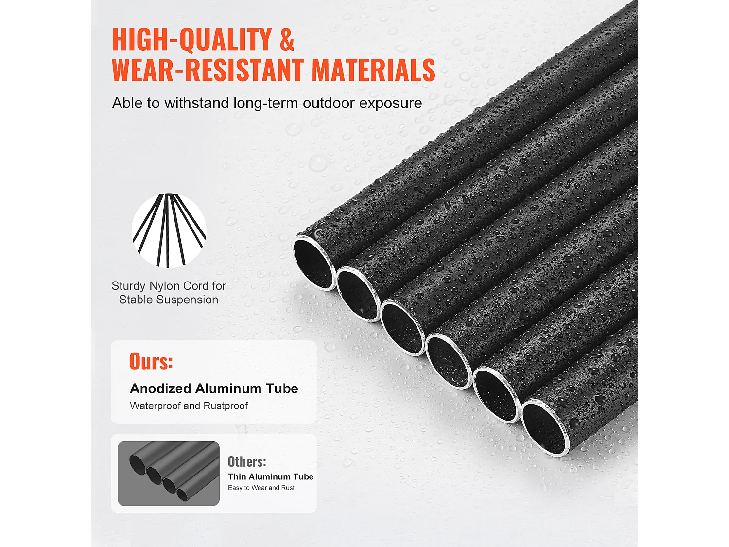 Aluminiowy Dzwonek Wiatrowy SucceBuy, 1524 mm, do użytku na zewnątrz, Pamiątkowy Wzór w Głębokich Odcieniach