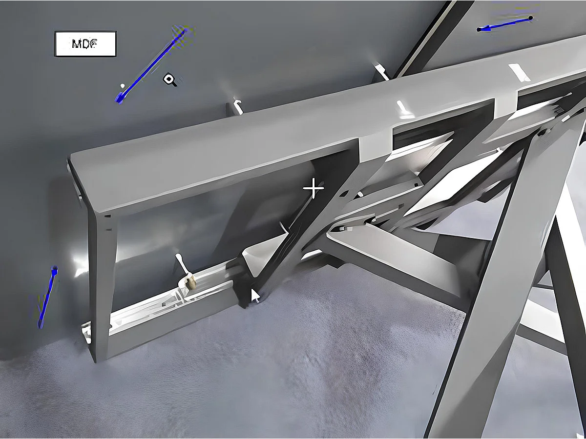 Table à manger, table de repas rectangulaire extensible en céramique coloris blanc mat, pieds coloris noir - Longueur 160-200 x Profondeur 89,50 x Hauteur 76 cm