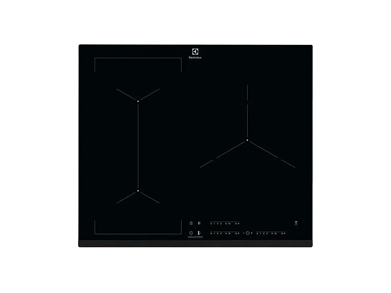 Electrolux Table de cuisson à induction 60cm 3feux noir - EIV63343/1