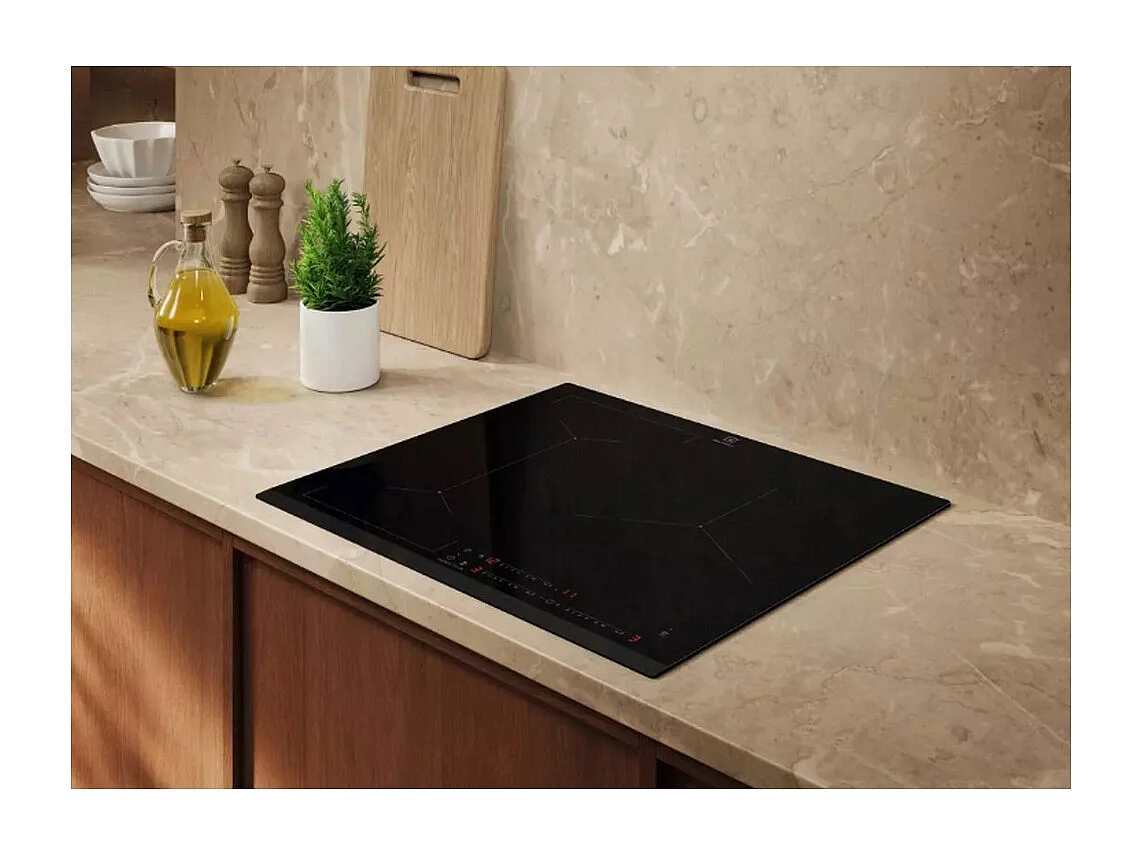 Electrolux Table de cuisson à induction 60cm 3feux noir - EIV63343/1