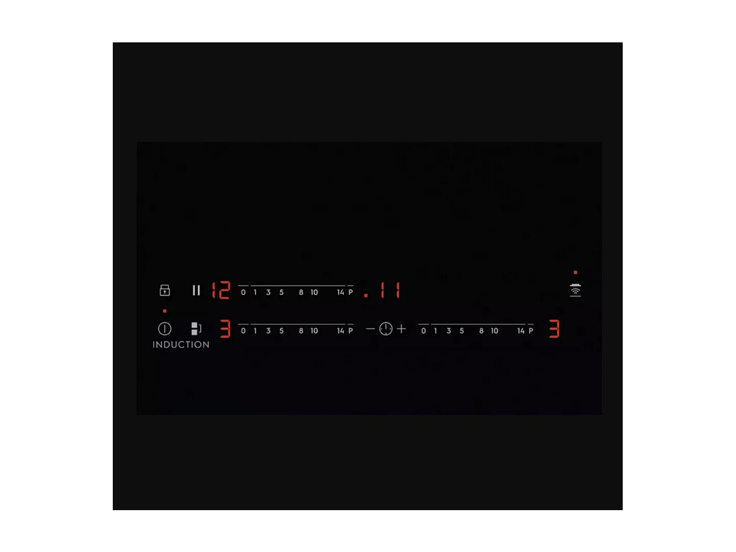 Electrolux Table de cuisson à induction 60cm 3feux noir - EIV63343/1