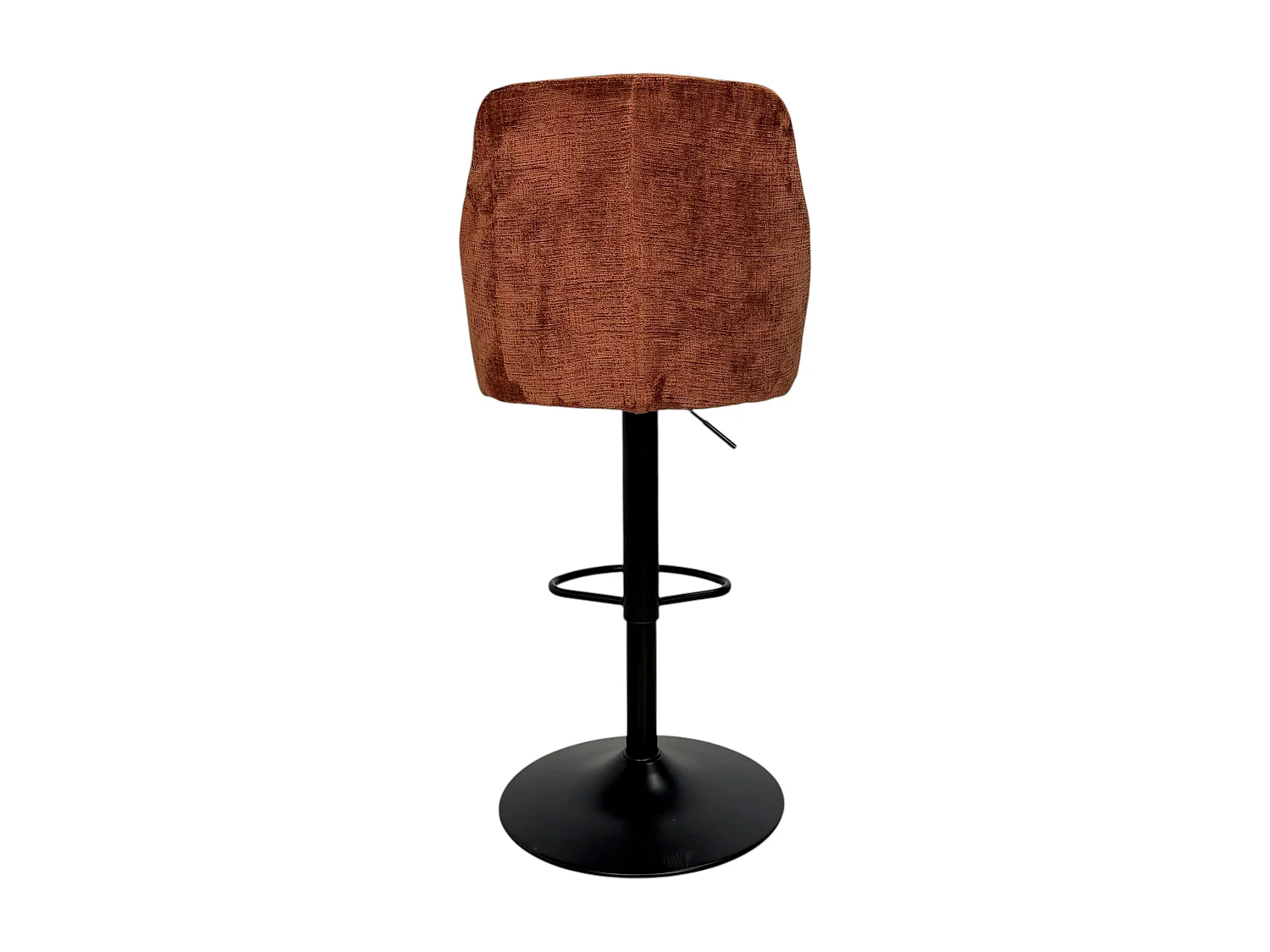 Tabouret bar réglable rouille avec dossier (lot de 2) IENA