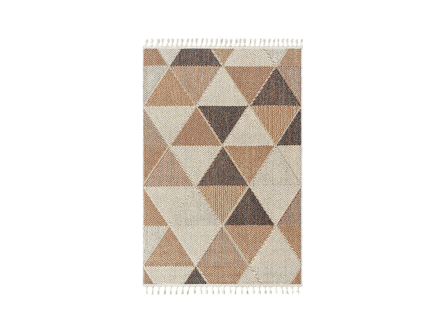 Tapis terracotta – triangles, 120x180 cm ISTANBUL