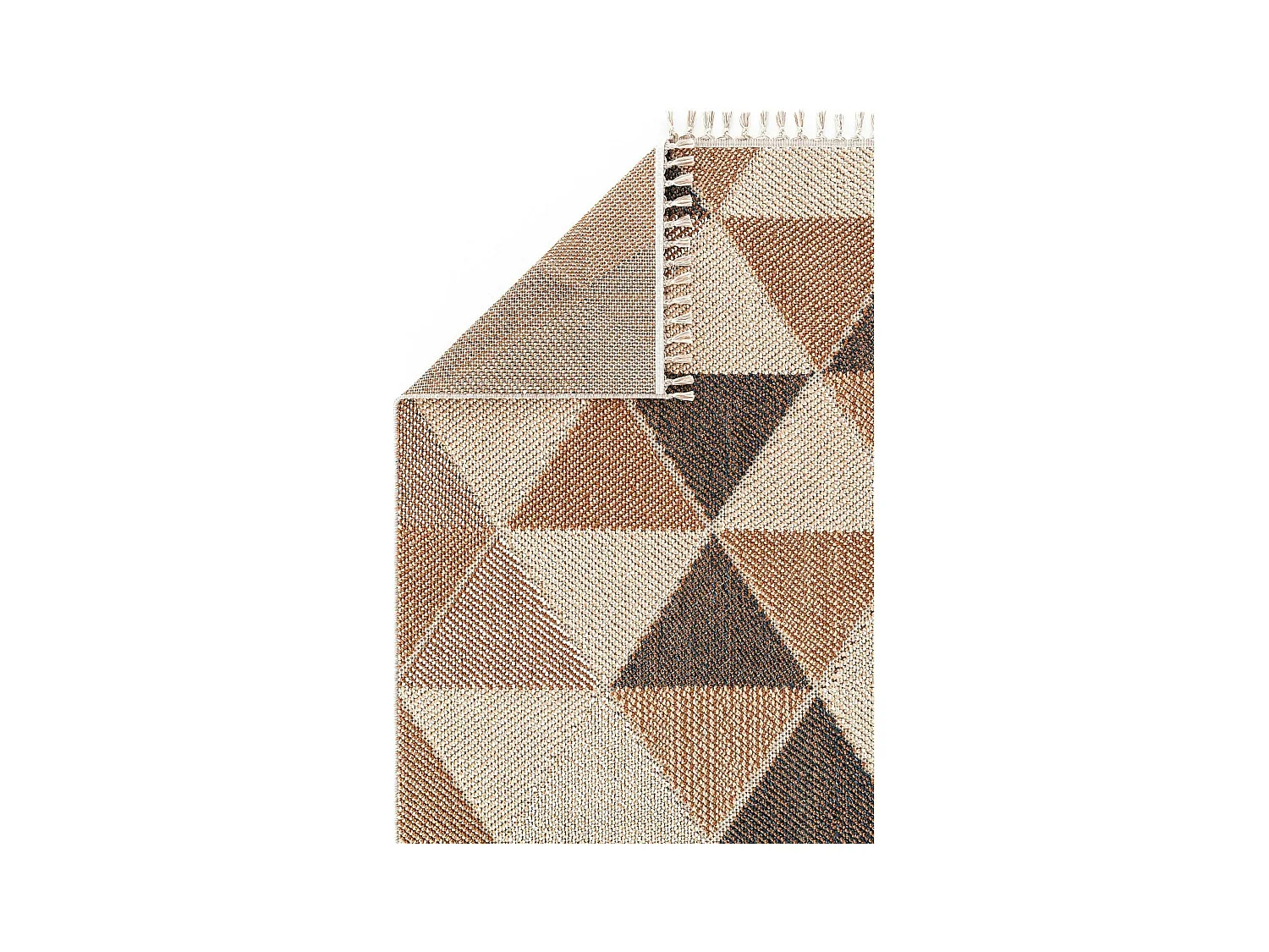 Tapis terracotta – triangles, 120x180 cm ISTANBUL