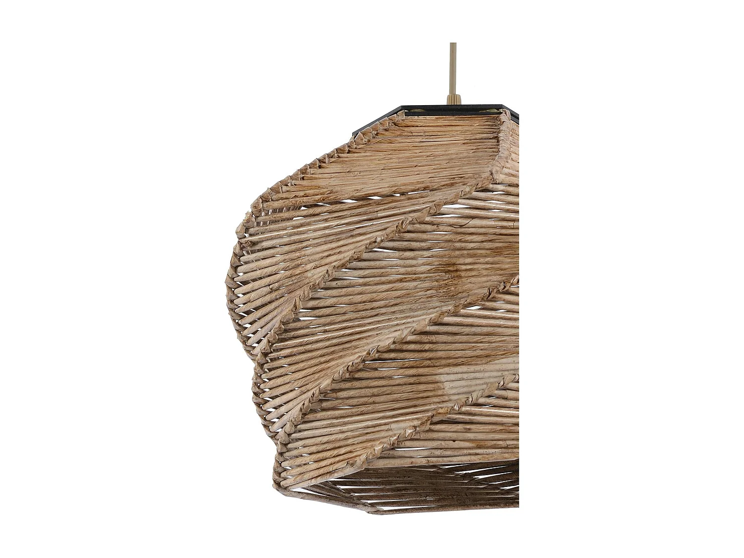 Suspension bohème forme ruche - effet bambou OLTEN