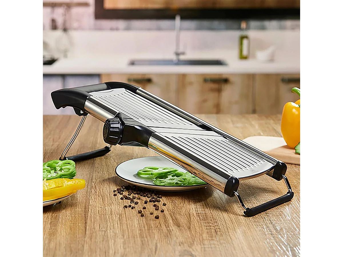 Mandoline professionnelle avec gants de protection