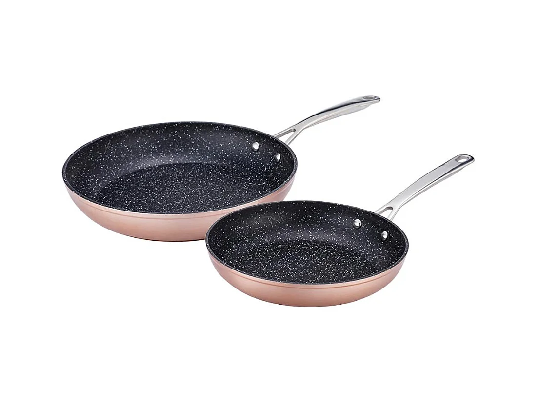 Set de 6 pièces cuivré Greblon céramique - "Héritage"