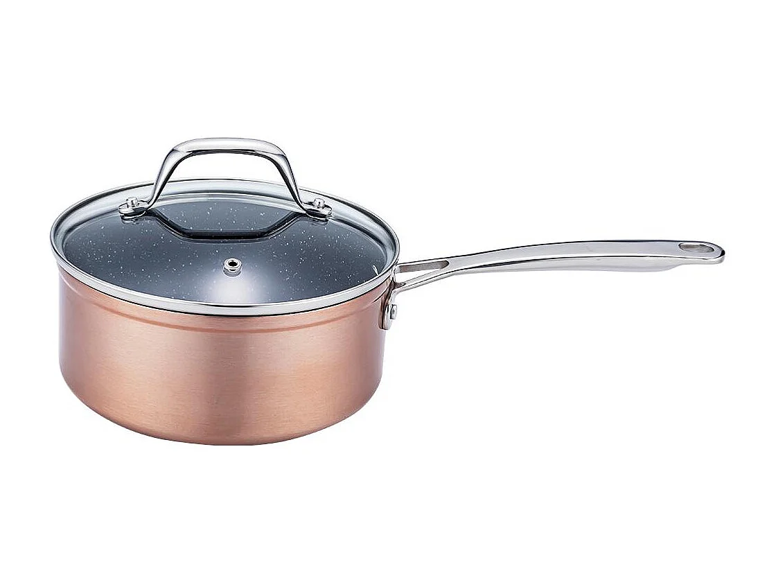 Set de 6 pièces cuivré Greblon céramique - "Héritage"