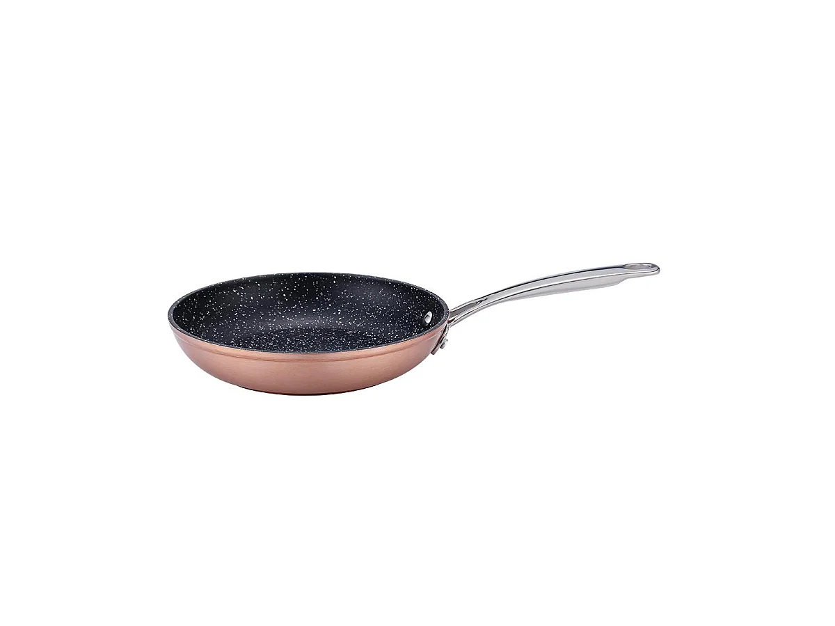 Set de 3 pièces cuivré 24cm Greblon céramique - "Héritage"