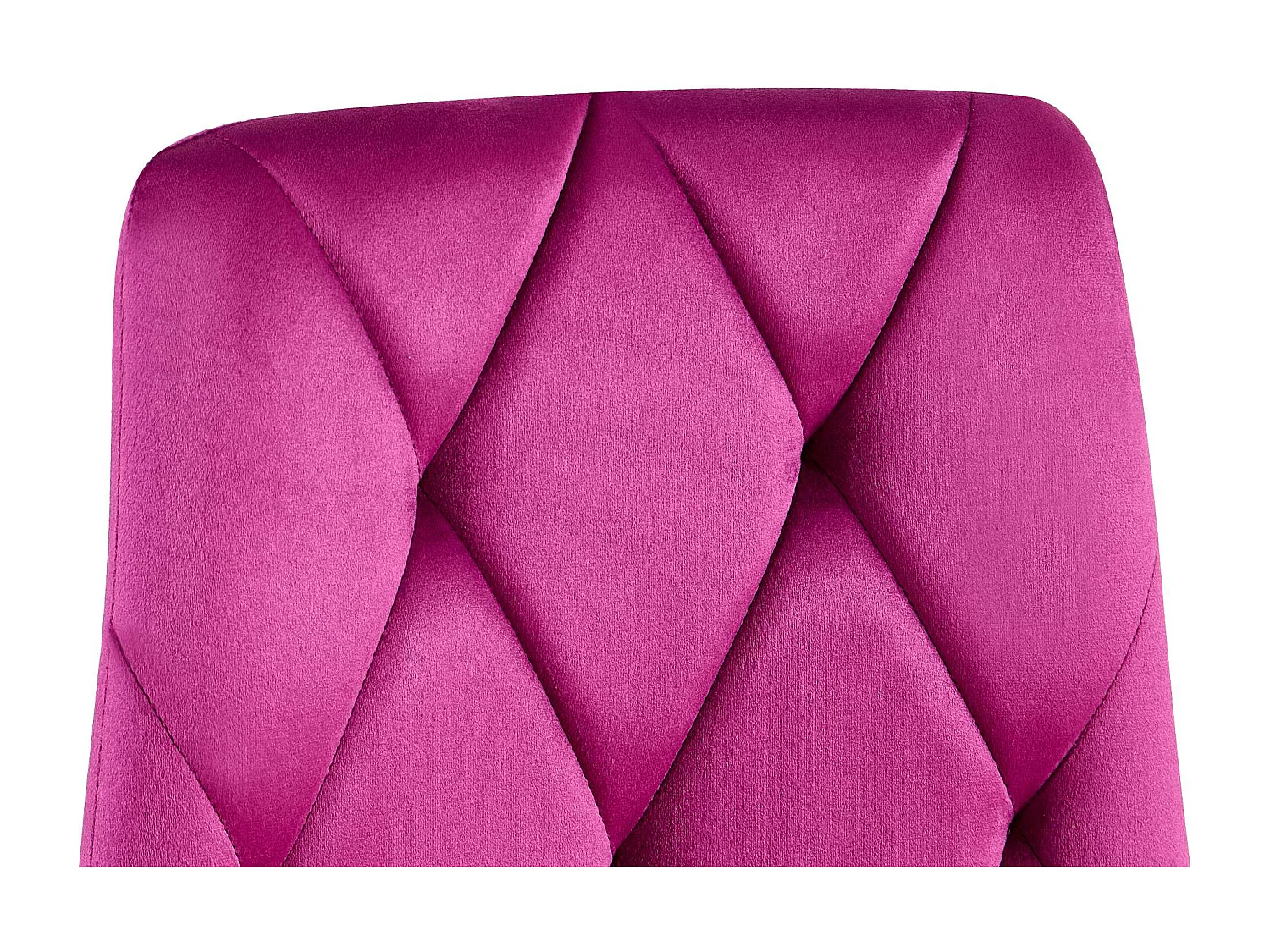 Lot de 2  chaise salle à manger - Velours - Violet - Clairton