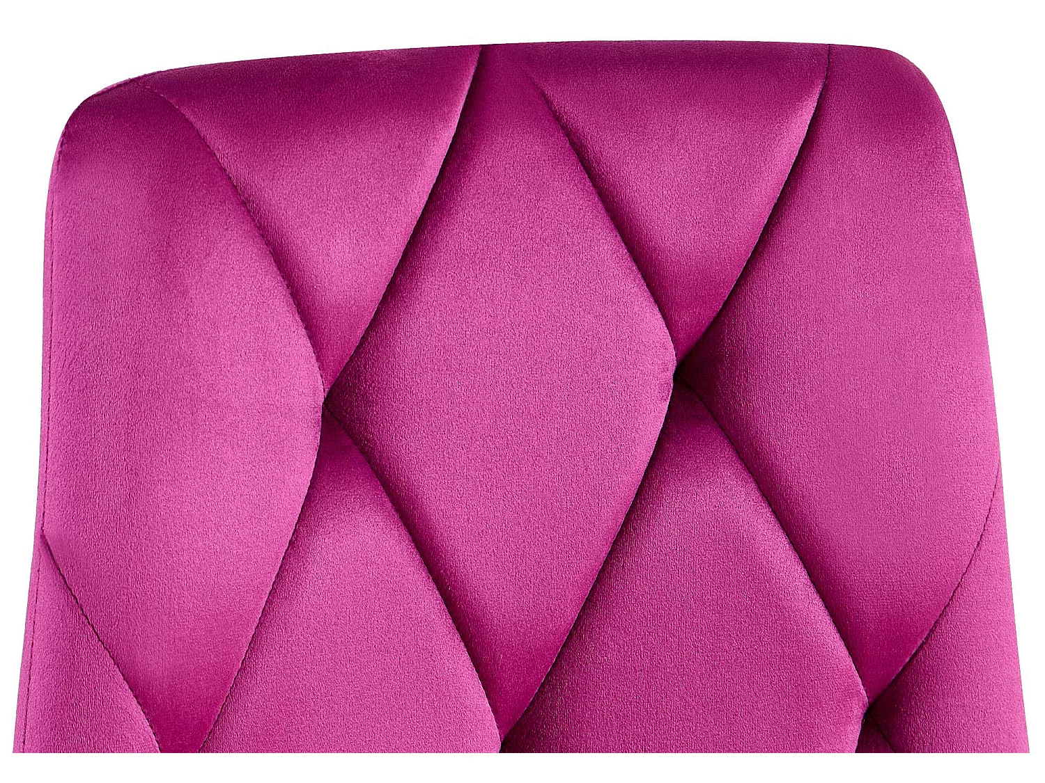 Lot de 2  chaise salle à manger - Velours - Violet - Clairton