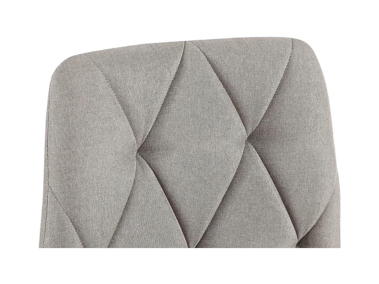 chaise salle à manger - Tissu - Gris clair - Clairton