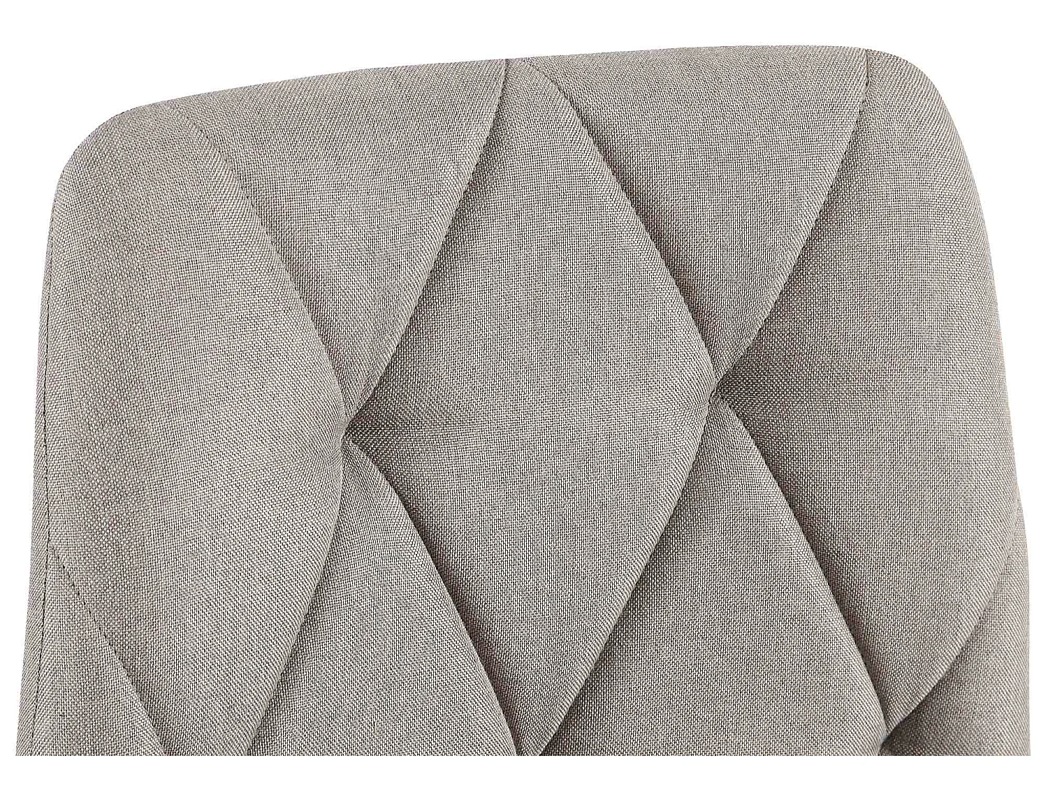 chaise salle à manger - Tissu - Gris clair - Clairton
