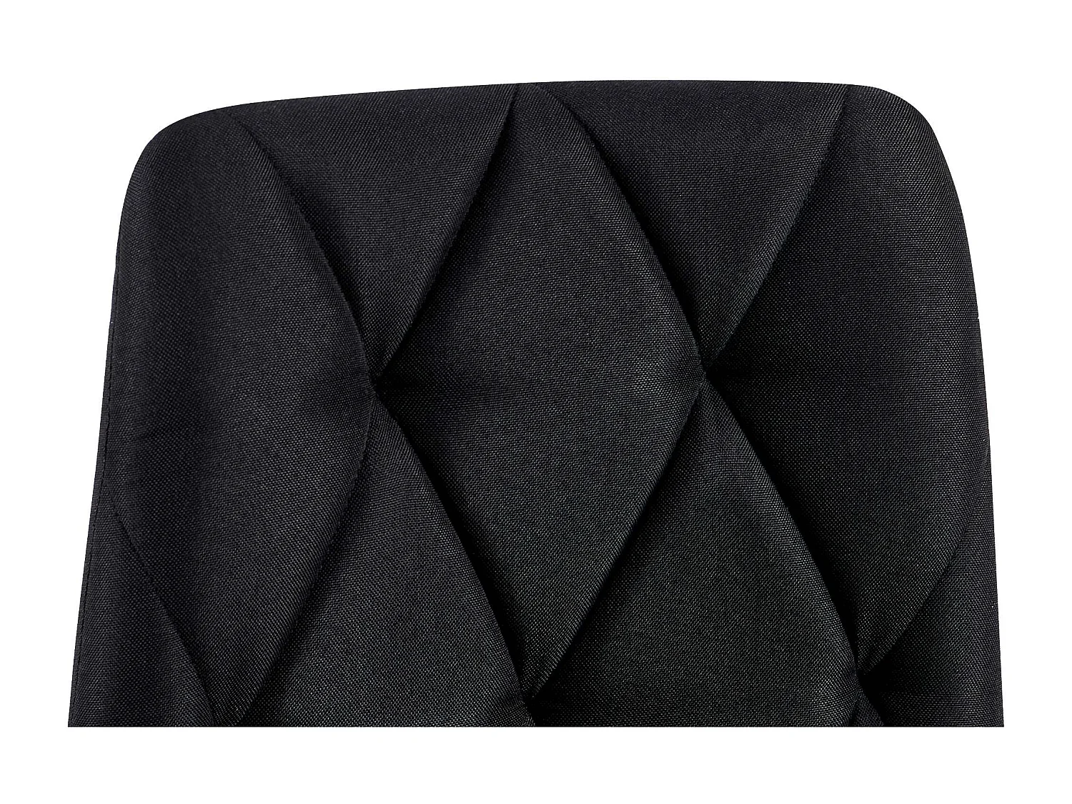 Lot de 2  chaise salle à manger - Tissu - Noir - Clairton