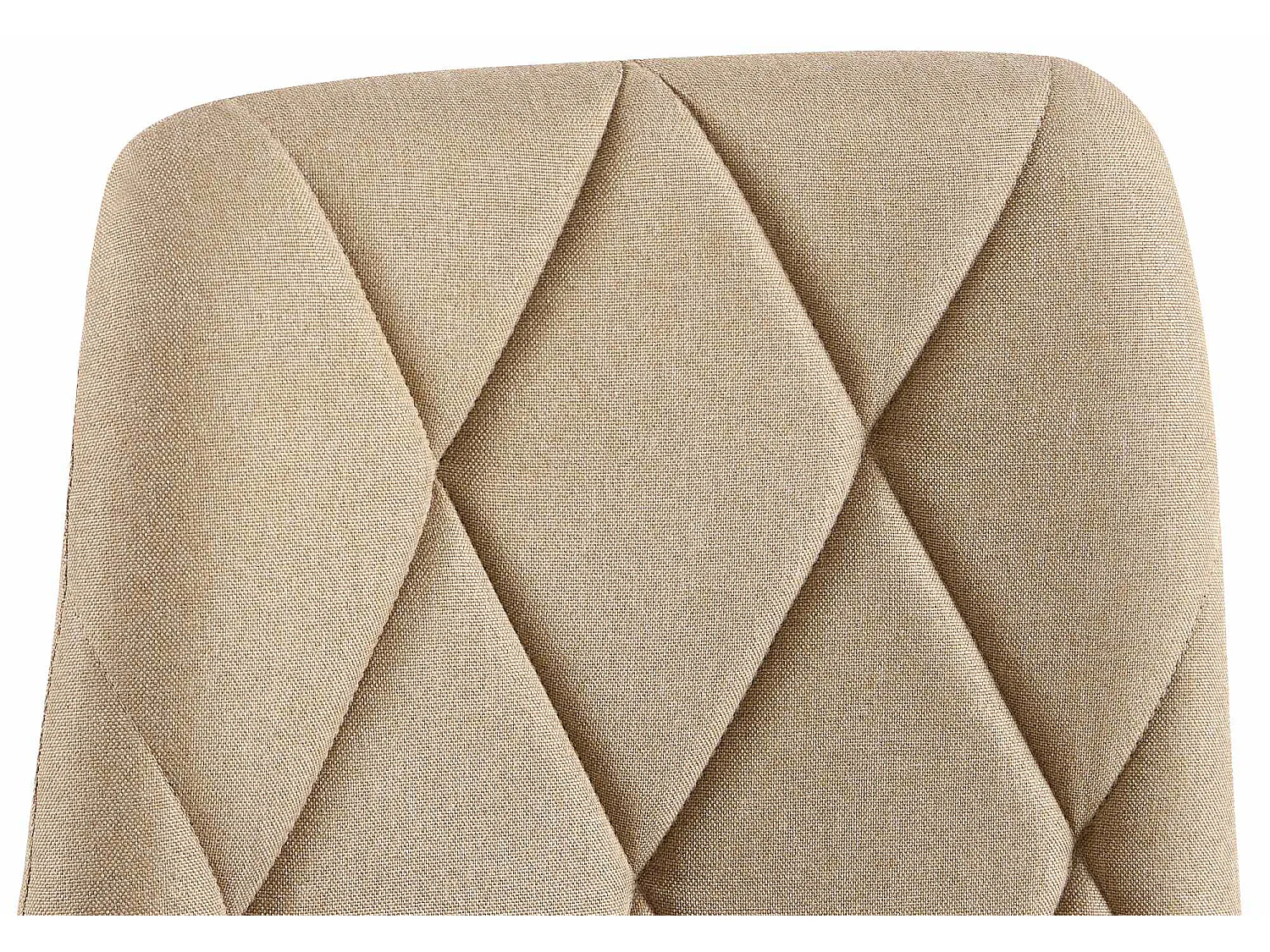 chaise salle à manger - Tissu - Taupe - Clairton