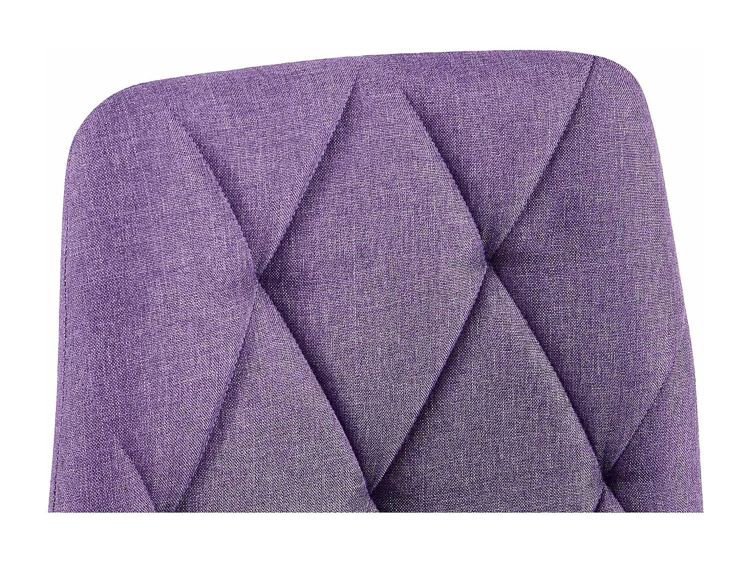 chaise salle à manger - Tissu - Violet - Clairton