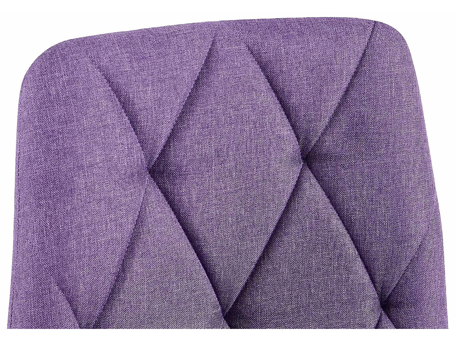 chaise salle à manger - Tissu - Violet - Clairton
