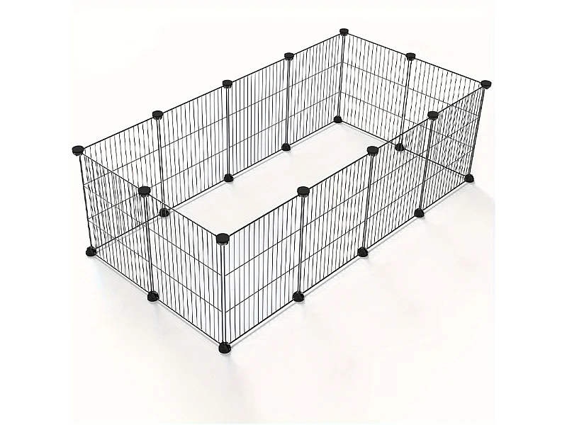 Enclos cage pour animaux domestiques lapins chiots parc résistant