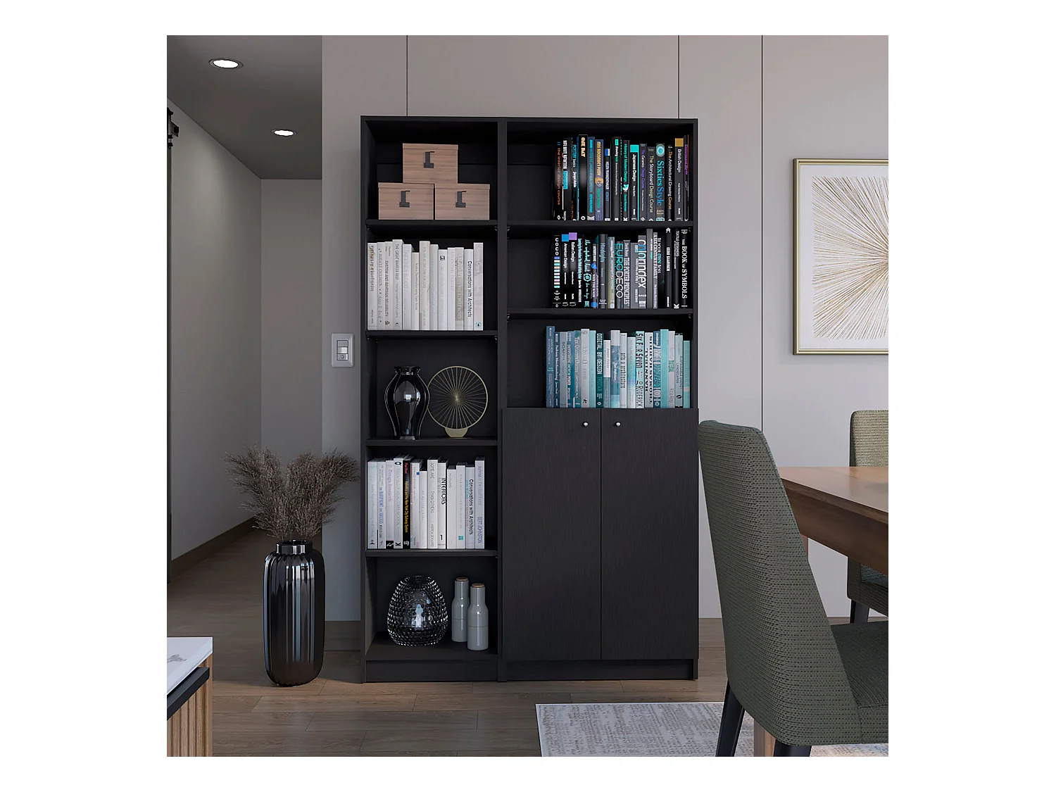 Ensemble de salon 2 pièces Drexel avec 2 bibliothèques