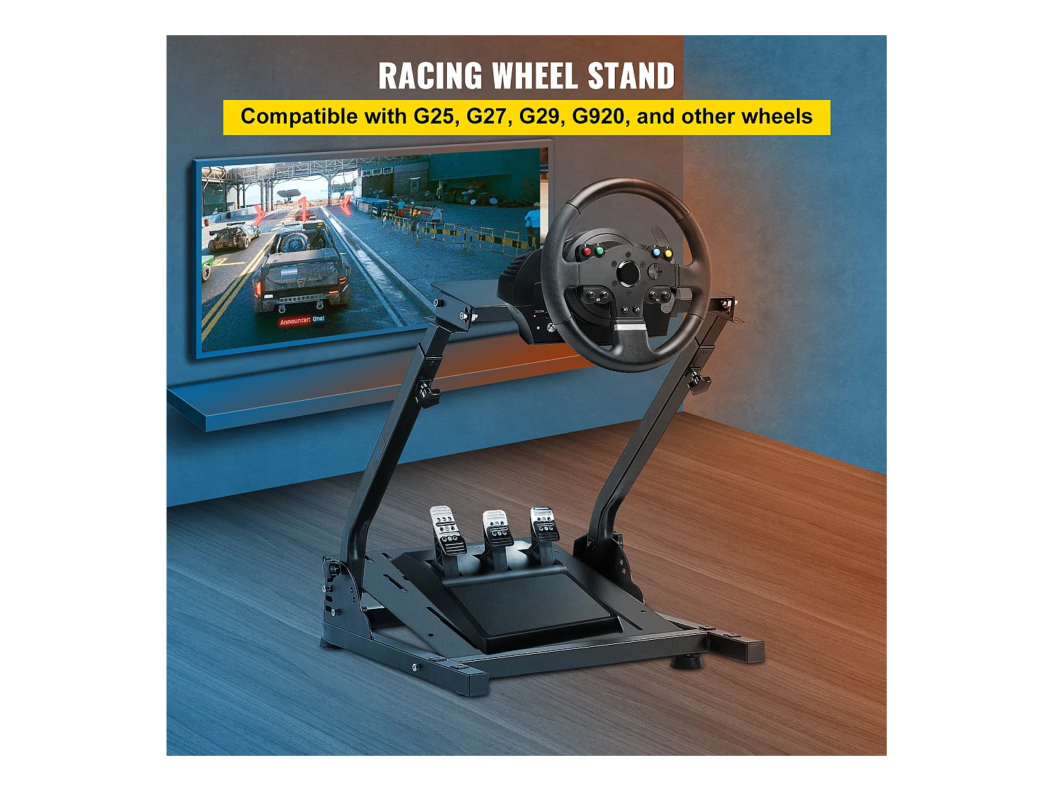 Supporto di Volante SucceBuy, Gioco Realistico Simulatore di Corse Per G29 PS4 PC PRO V2