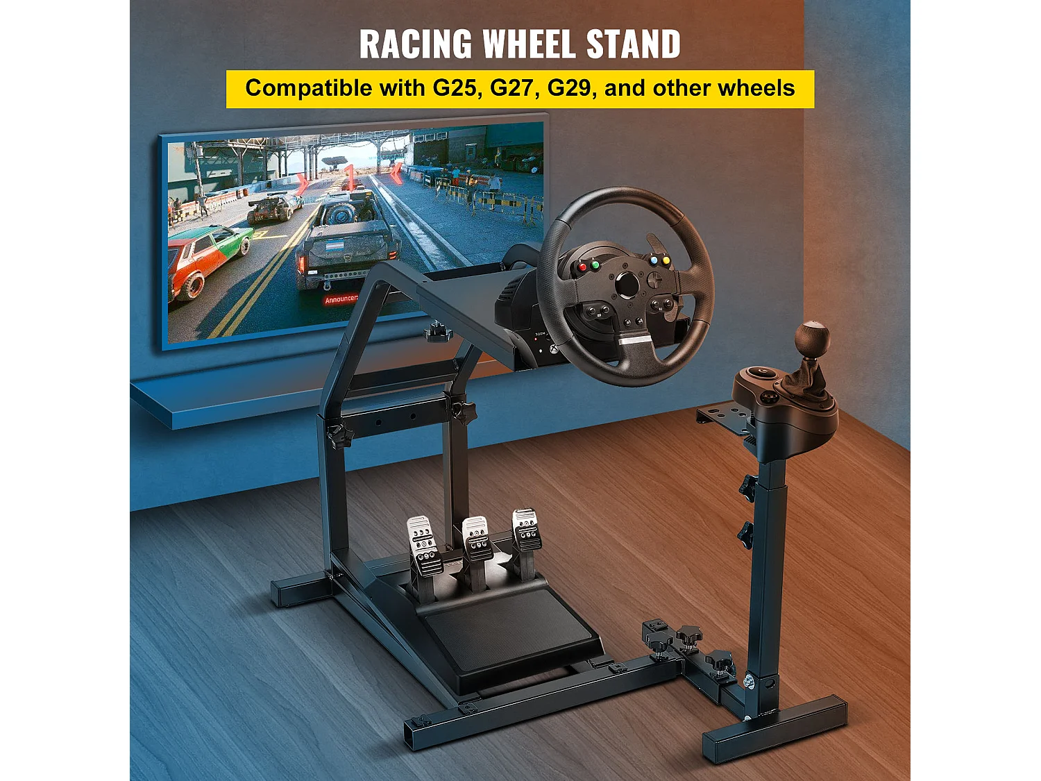 Stuursteun voor Rennen SucceBuy, Voor Logitech G29/G27/G25, Thrustmaster en Fanatec