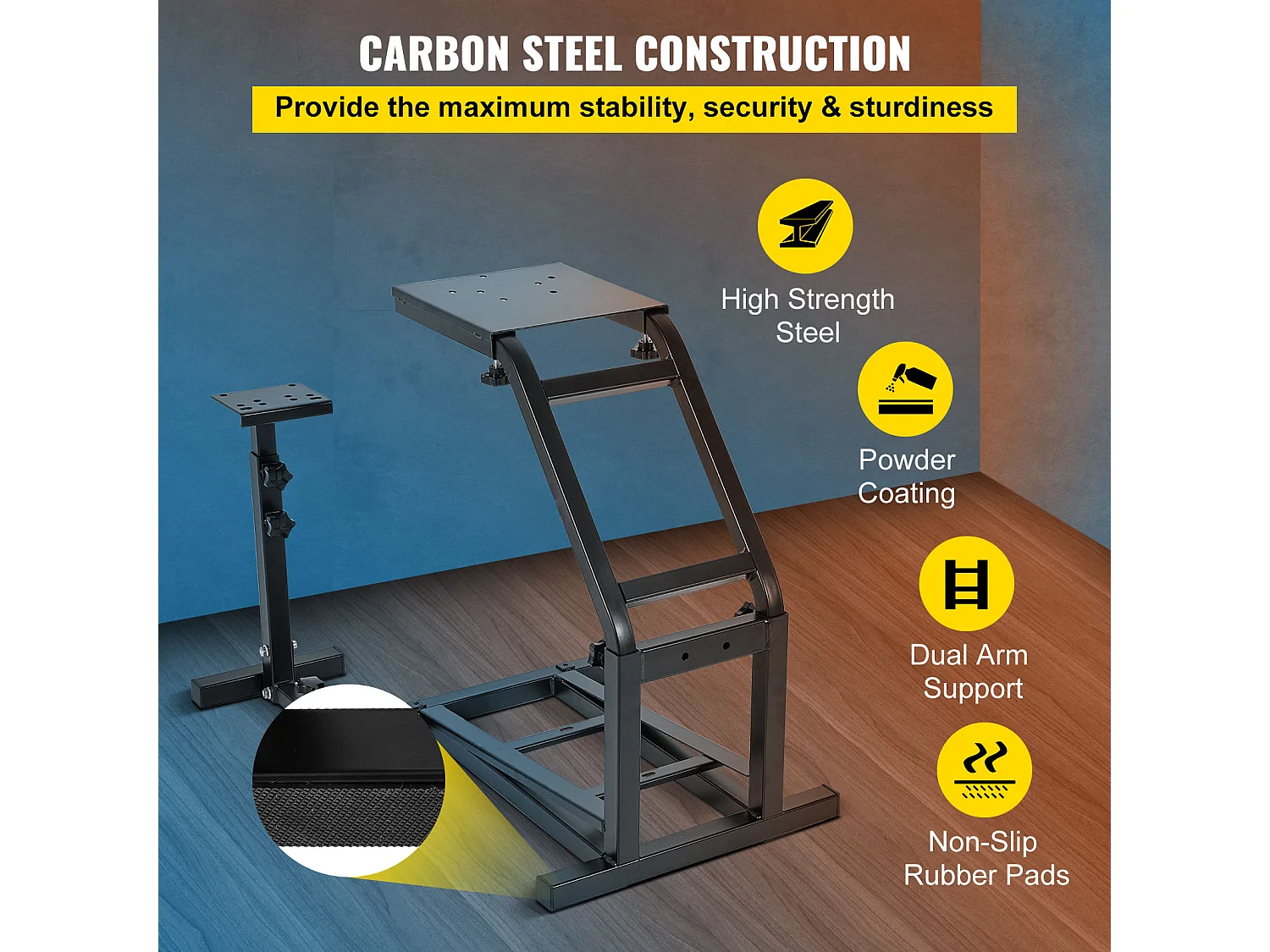 Stuursteun voor Rennen SucceBuy, Voor Logitech G29/G27/G25, Thrustmaster en Fanatec