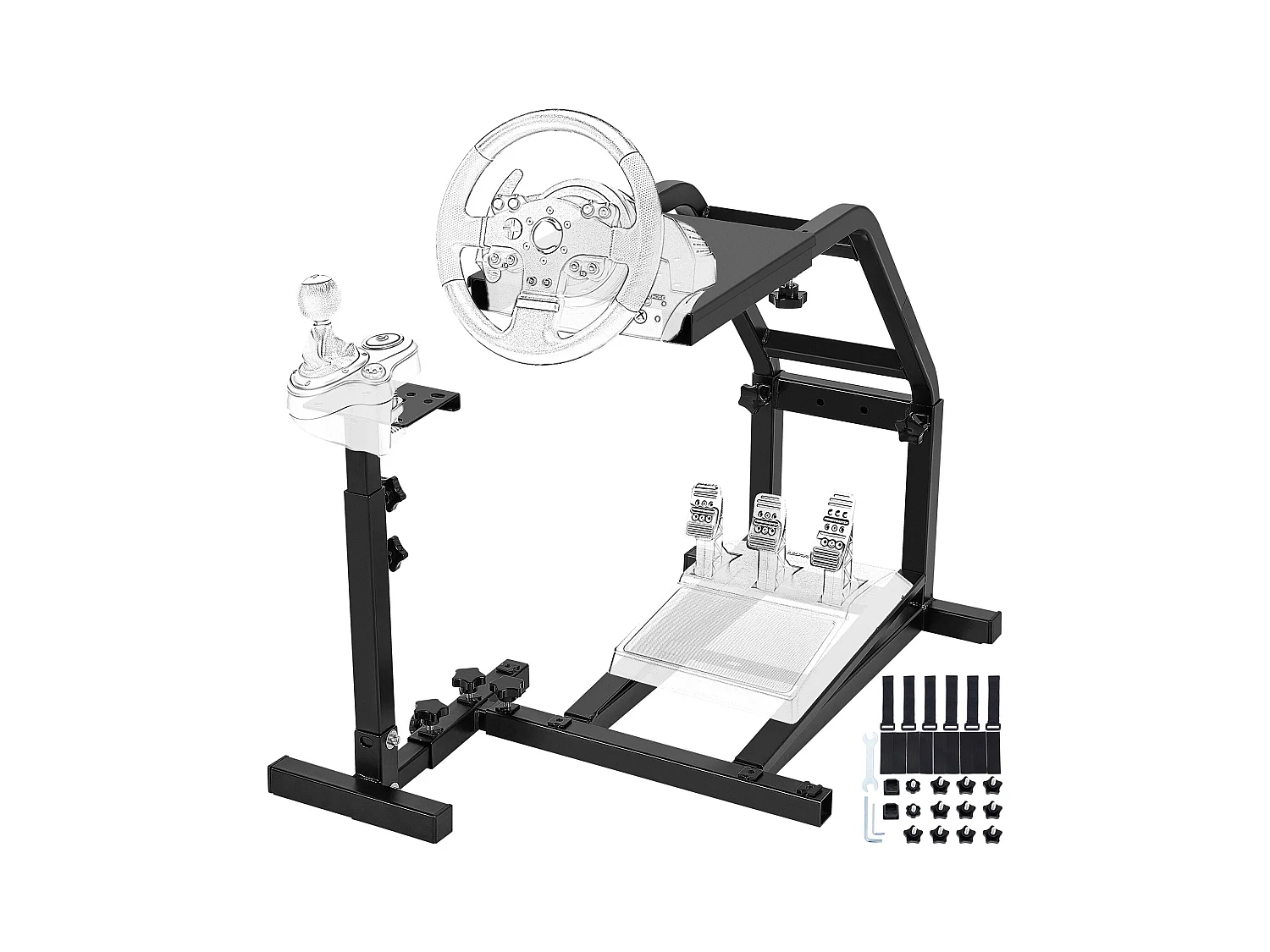 Support de Volant de Course SucceBuy, Pour Logitech G29/G27/G25, Thrustmaster et Fanatec