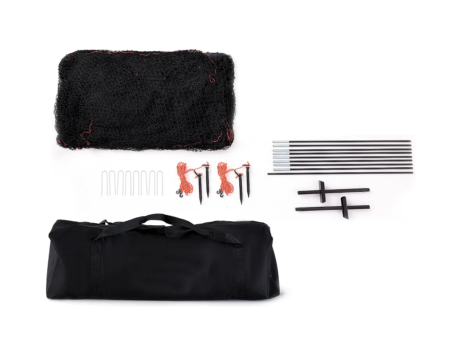 Filet et Cadre de Cage de Frappe de Baseball et de Softball SucceBuy, 12,2 m, pour Environnements Intérieurs et Extérieurs