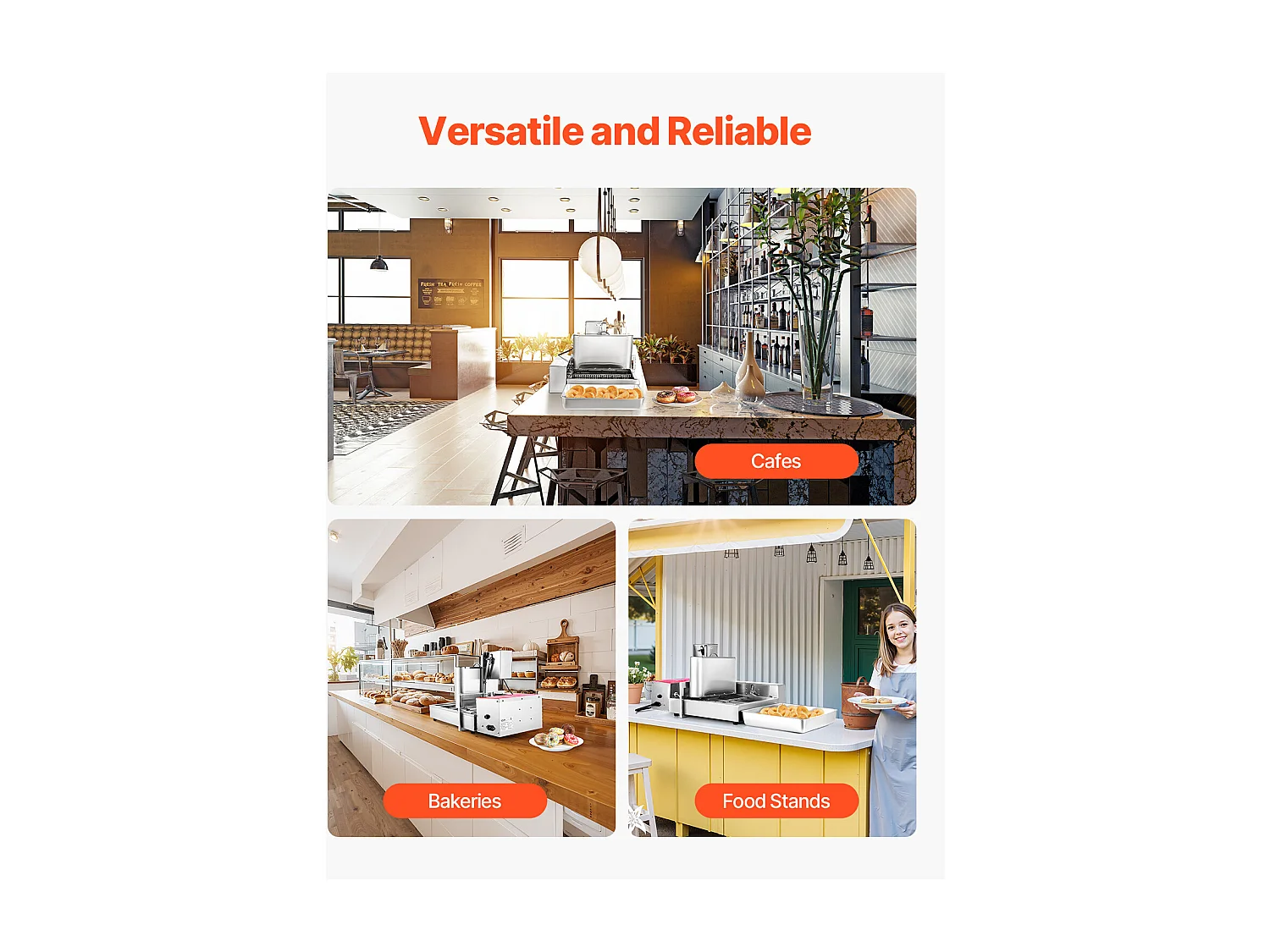 Máquina Automática Comercial para Donuts SucceBuy Aparelho Elétrico para Donuts com 6 Fileiras, Alta Potência, 360 Unidades/Hora, Funil de 4,5 L