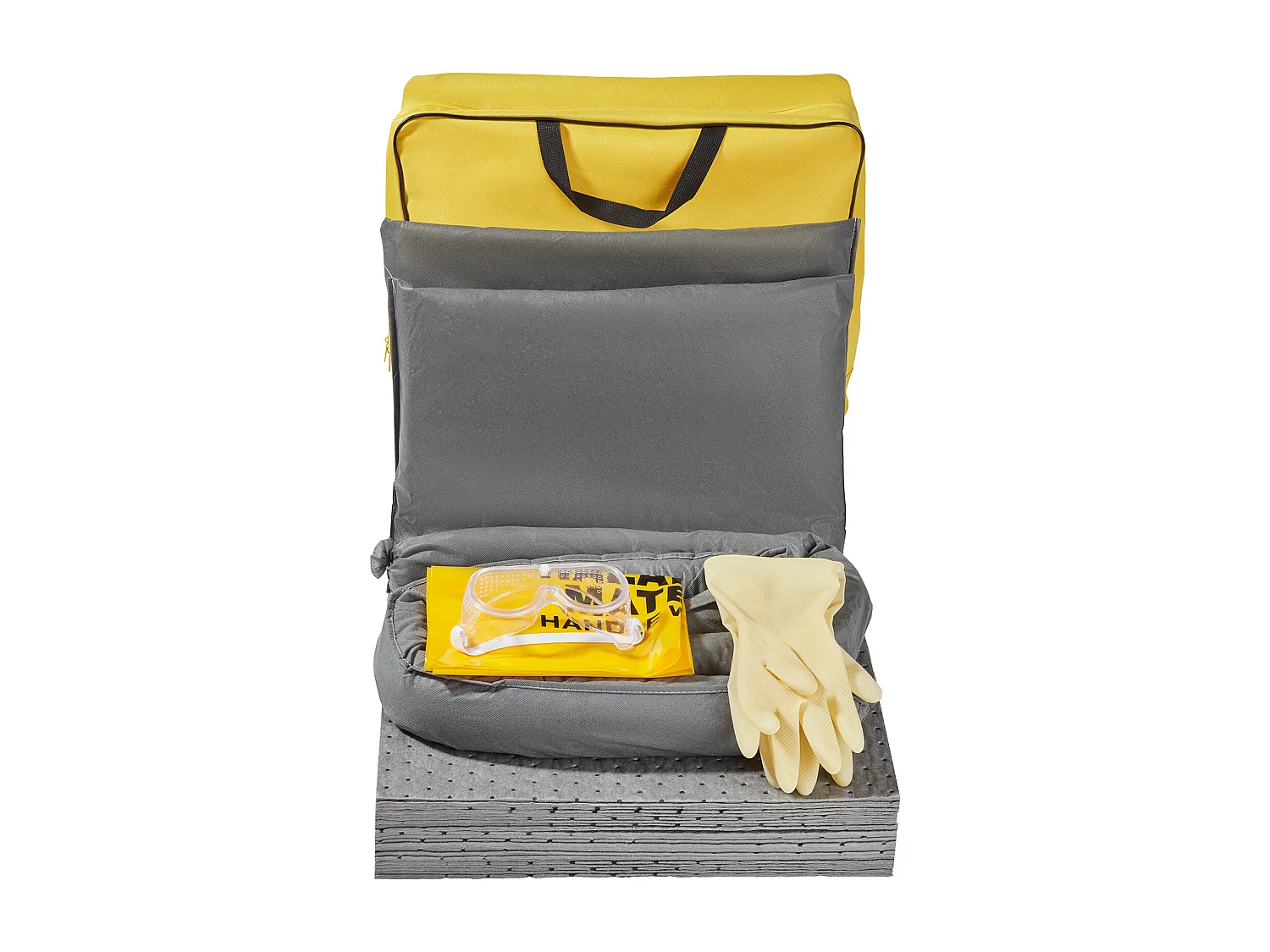 Kit Anti-Déversement Universel SucceBuy, Tampons Absorbants, Chaussettes, Oreillers, Fournitures de Contrôle des Déversements