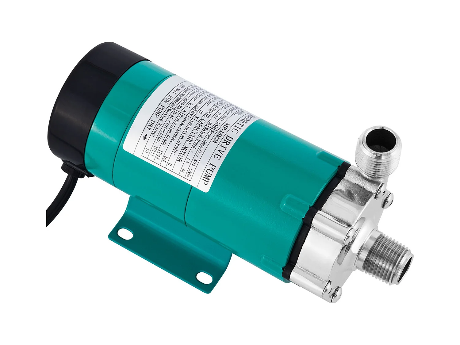 Pompe à Bière, SucceBuy Pompe à Bière Magnétique, 1,27 cm MPT, Tête en Acier Inoxydable de Qualité Alimentaire