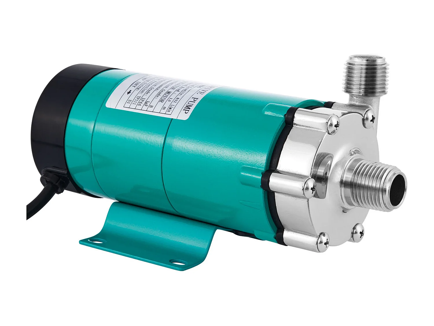 Pompe à Bière, SucceBuy Pompe à Bière Magnétique, 1,27 cm MPT, Tête en Acier Inoxydable de Qualité Alimentaire