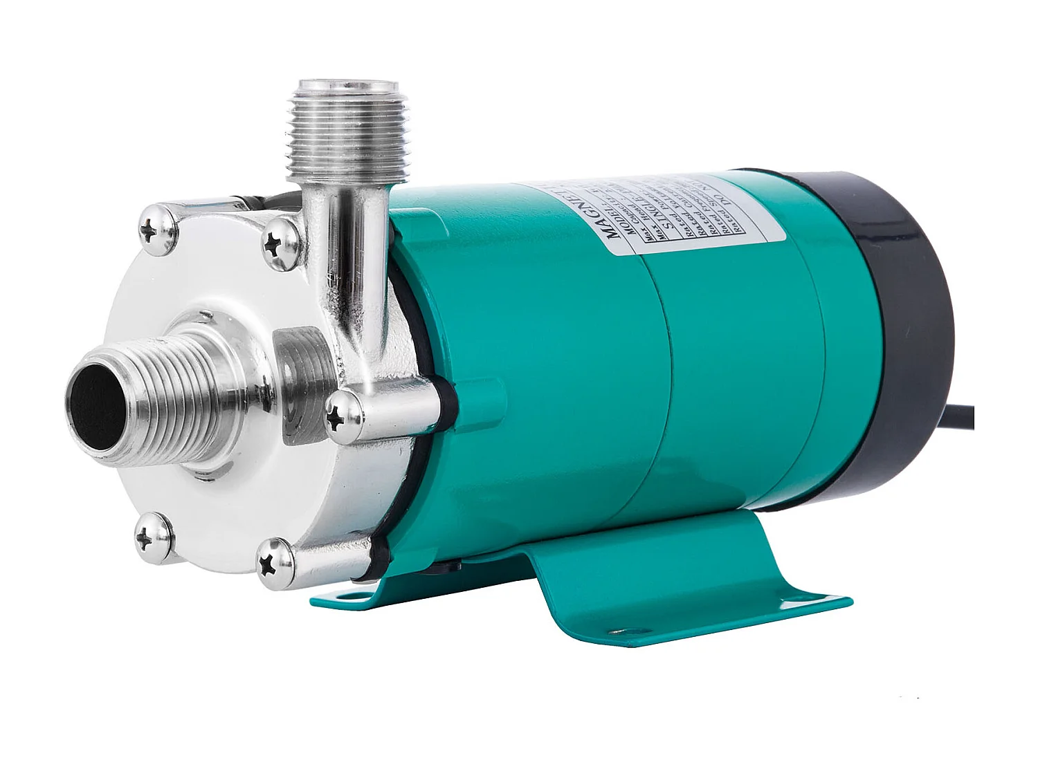 Pompe à Bière, SucceBuy Pompe à Bière Magnétique, 1,27 cm MPT, Tête en Acier Inoxydable de Qualité Alimentaire