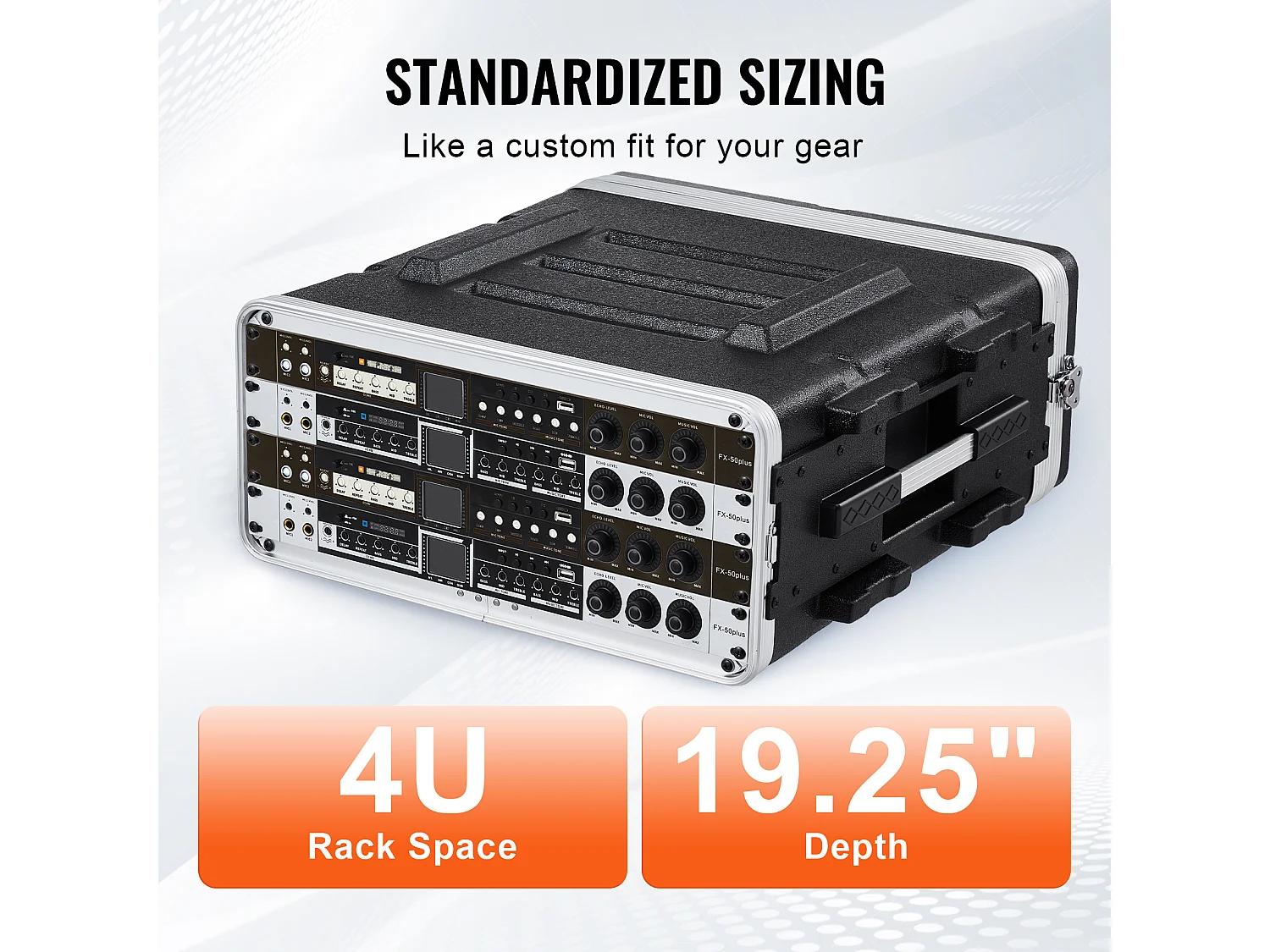 Armoire de Serveur Boîtier Rack 4U SucceBuy, Profondeur 48.26cm, Construction ABS, Armoire Serveur