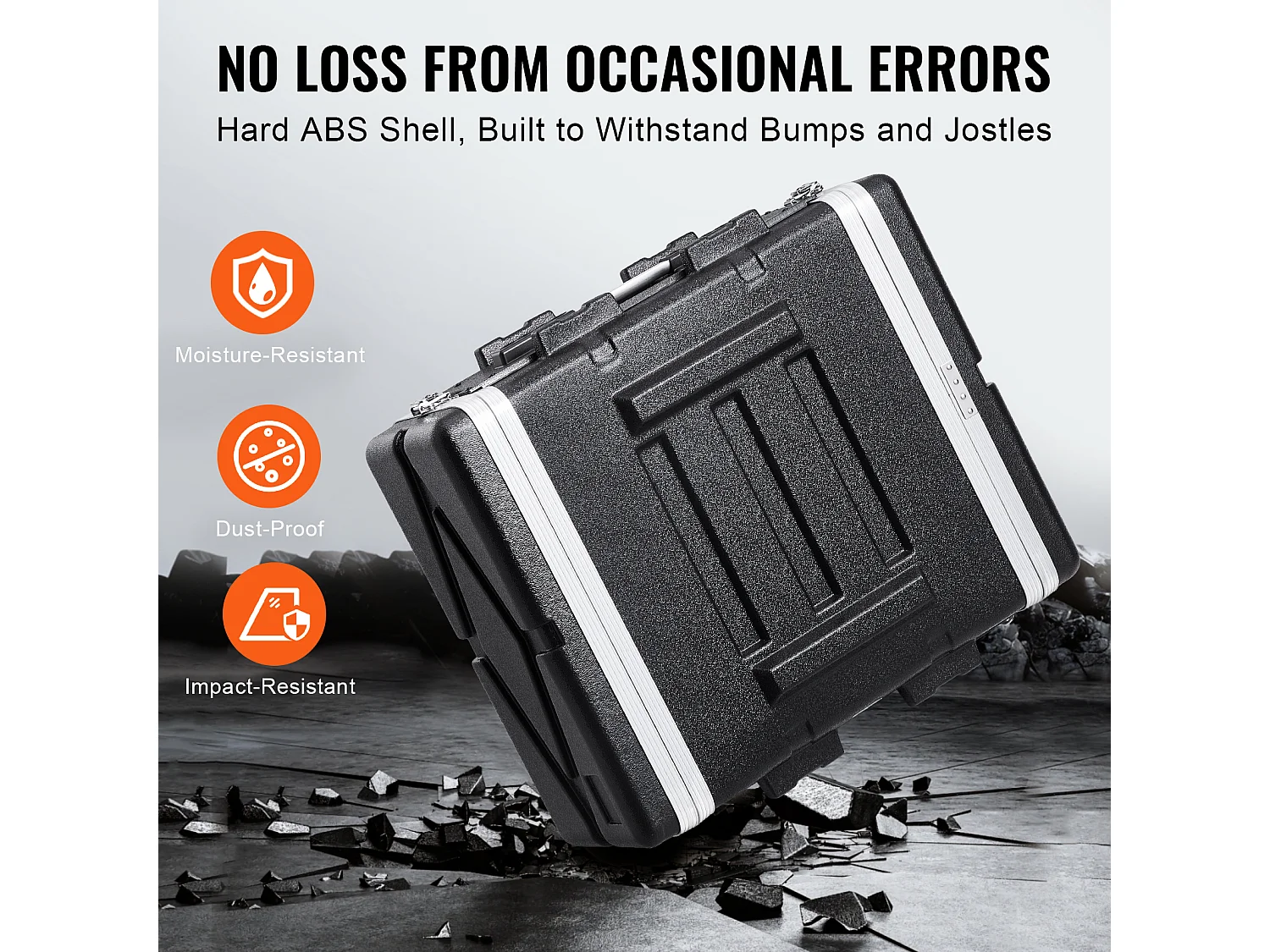 Armoire de Serveur Boîtier Rack 4U SucceBuy, Profondeur 48.26cm, Construction ABS, Armoire Serveur