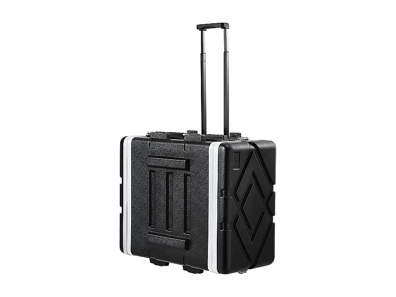 Armoire de Serveur SucceBuy 48.26cm Profondeur 6U Rack Case Poignée ABS, Armoire Robuste