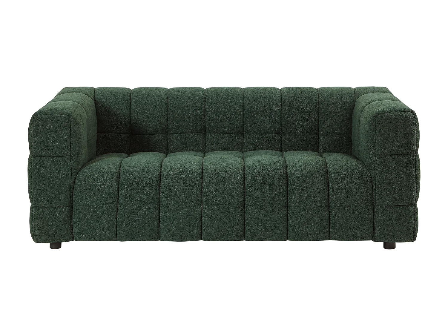 Canapé 2 places en tissu bouclette vert LERICI de Pascal Morabito