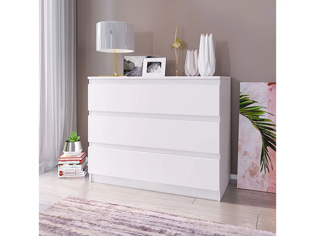 KOMMODE A12b weiß 106 / 45 / 84cm