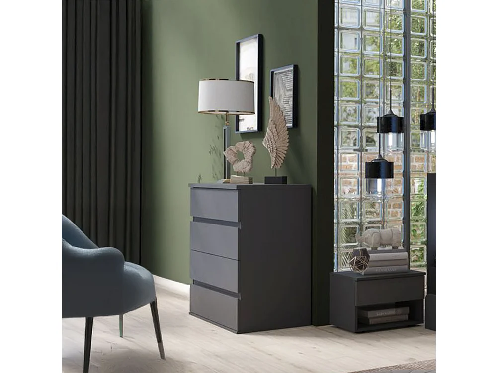 KOMMODE Fino graphit 91,5 / 42 / 85cm