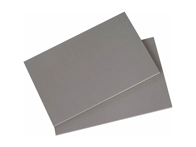 EINLEGEBÖDEN 2ER SET Modena Leinen grau 50 / 54 / 2cm