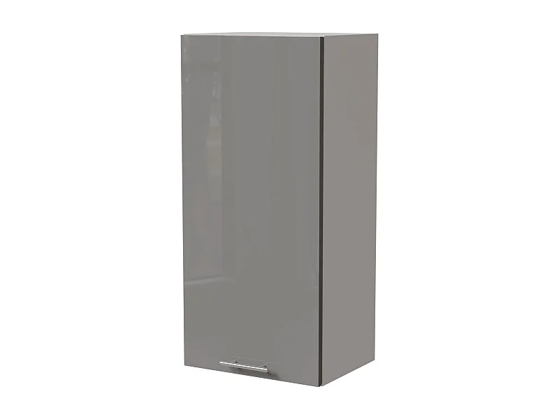 KÜCHENHÄNGESCHRANK Essen W4/45 Grau Hochglanz / Weiß Matt 45 / 32,5 / 96cm