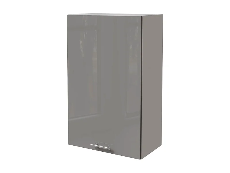 KÜCHENHÄNGESCHRANK Essen W4/60/1 Grau Hochglanz / Weiß Matt 60 / 32,5 / 96cm
