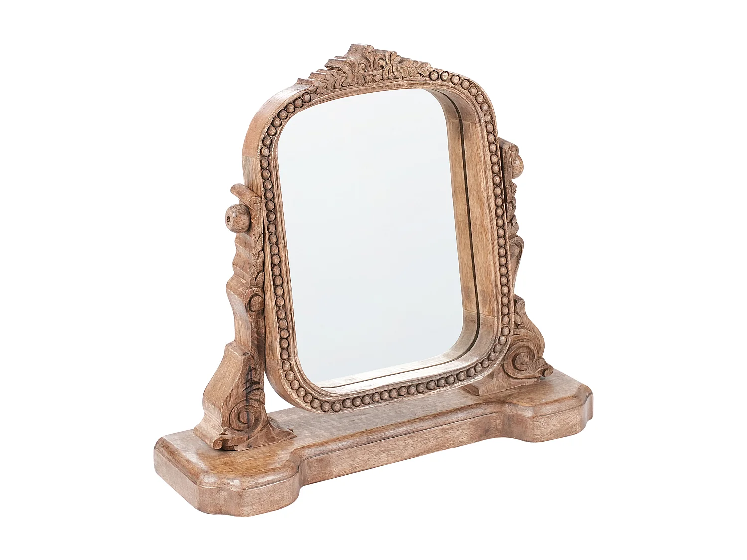 Miroir de table  DISZNA Marron