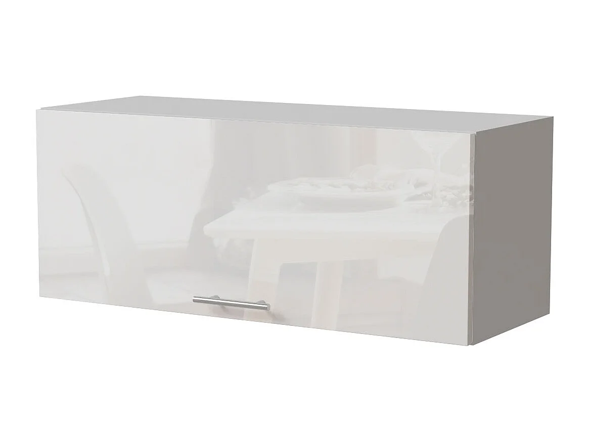 KLAPPHÄNGESCHRANK Essen W4B/90 Weiß Hochglanz / Weiß Matt 90 / 32,5 / 36cm