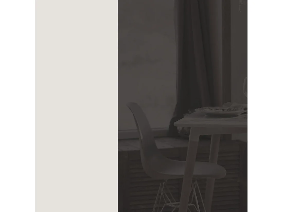 ECKHÄNGESCHRANK Essen W14/60 Graphit Hochglanz / Grau Matt 60 / 60 / 96cm