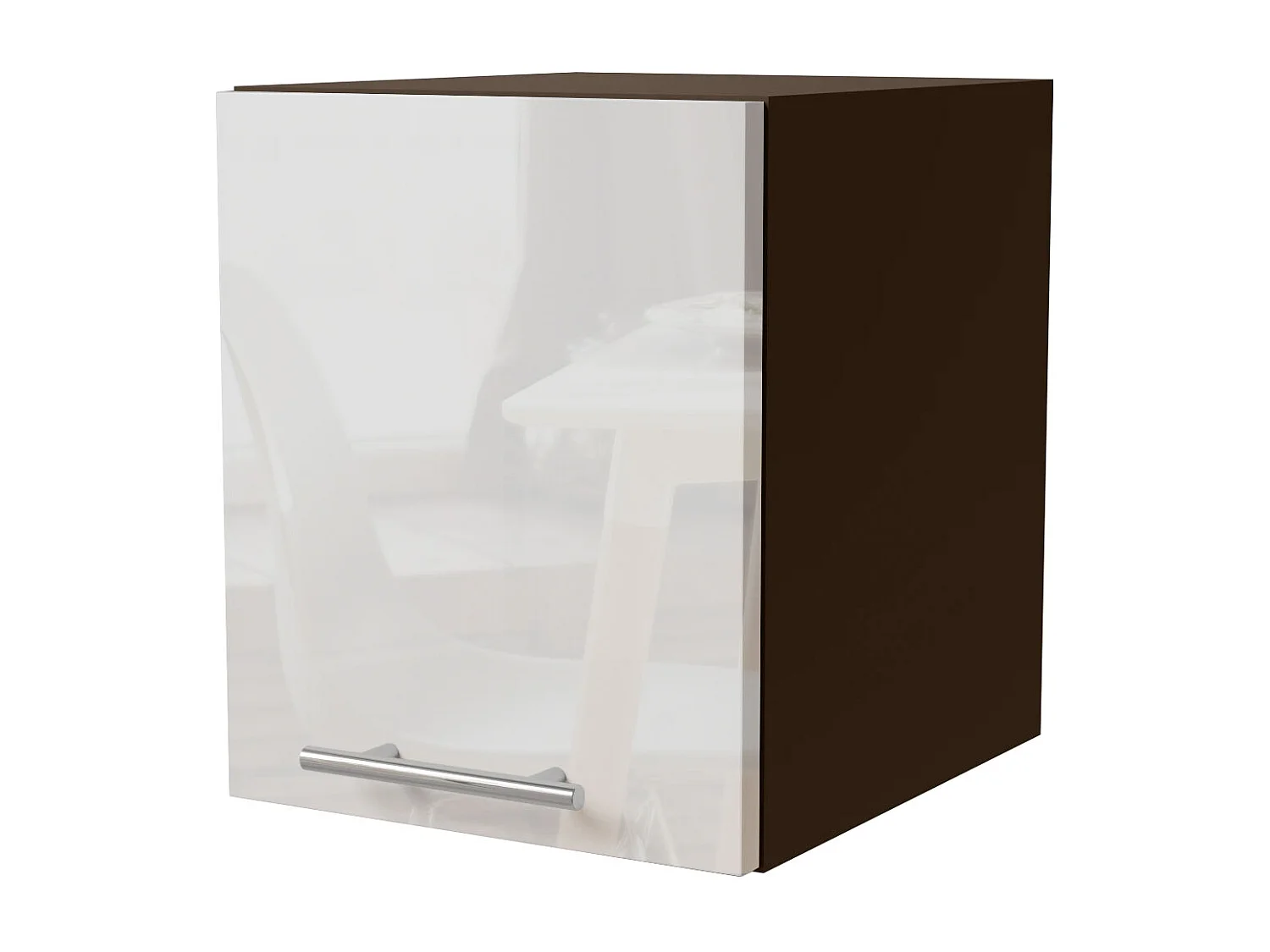 KLAPPHÄNGESCHRANK Essen W4B/30 Weiß Hochglanz / Lava Matt 30 / 32,5 / 36cm