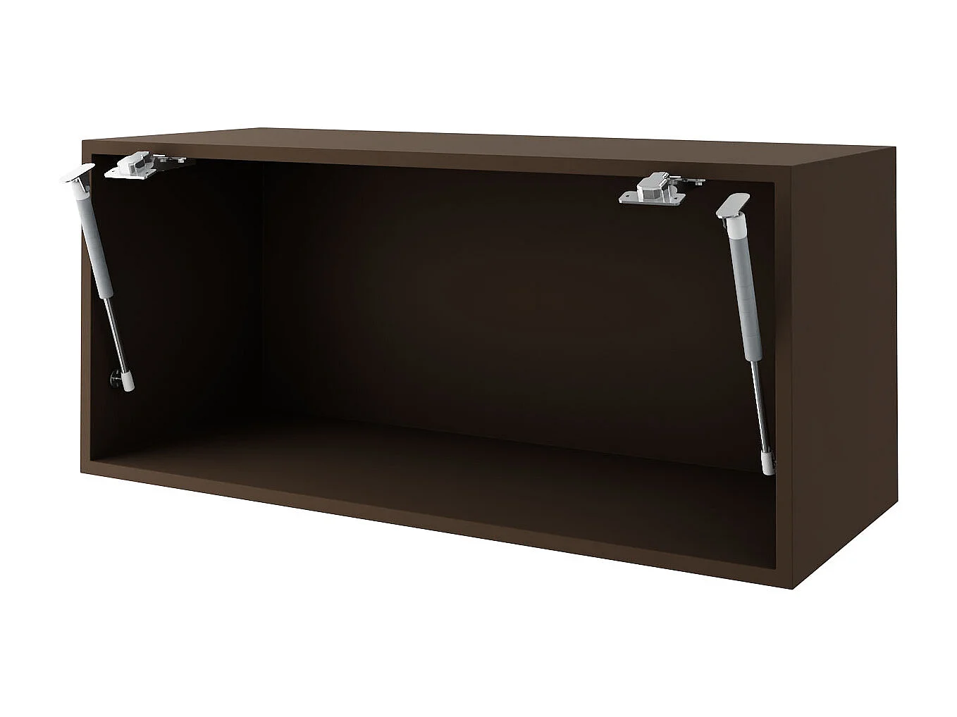 KLAPPHÄNGESCHRANK Essen W4B/80 Graphit Hochglanz / Lava Matt 80 / 32,5 / 36cm