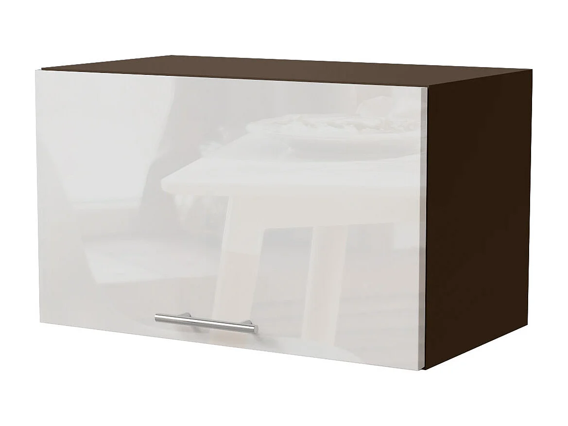 KLAPPHÄNGESCHRANK Essen W4B/60 Weiß Hochglanz / Lava Matt 60 / 32,5 / 36cm